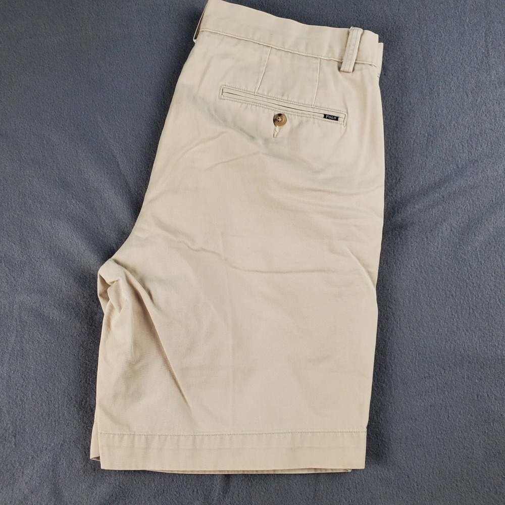 Polo Ralph Lauren Chino Shorts Casual Summer Khaki Shorts Classic Fit 42